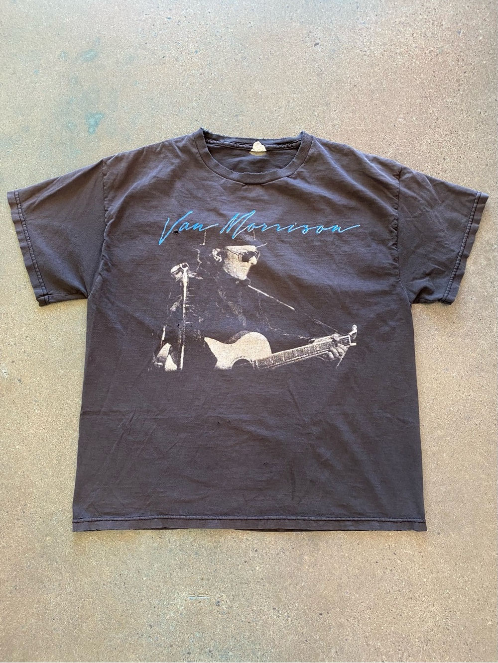 Vintage Van Morrison Live Concert Graphic Tee